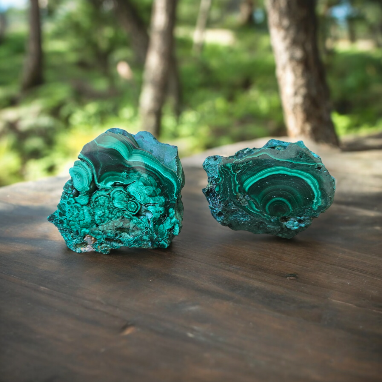 Malachite Slab 100-150 grams