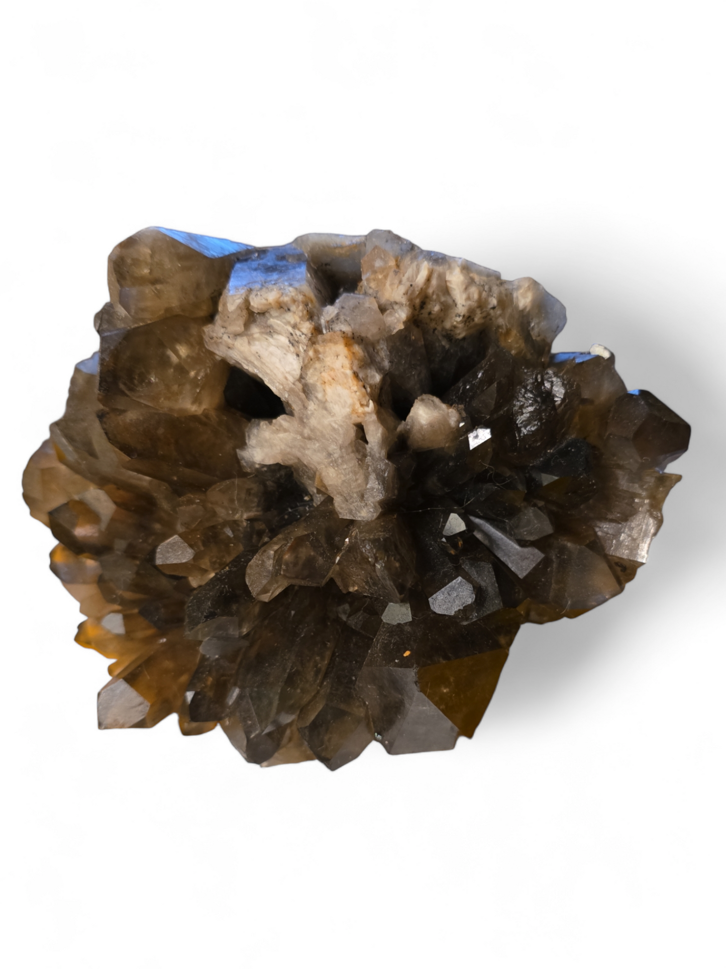 Smoky Quartz Cluster