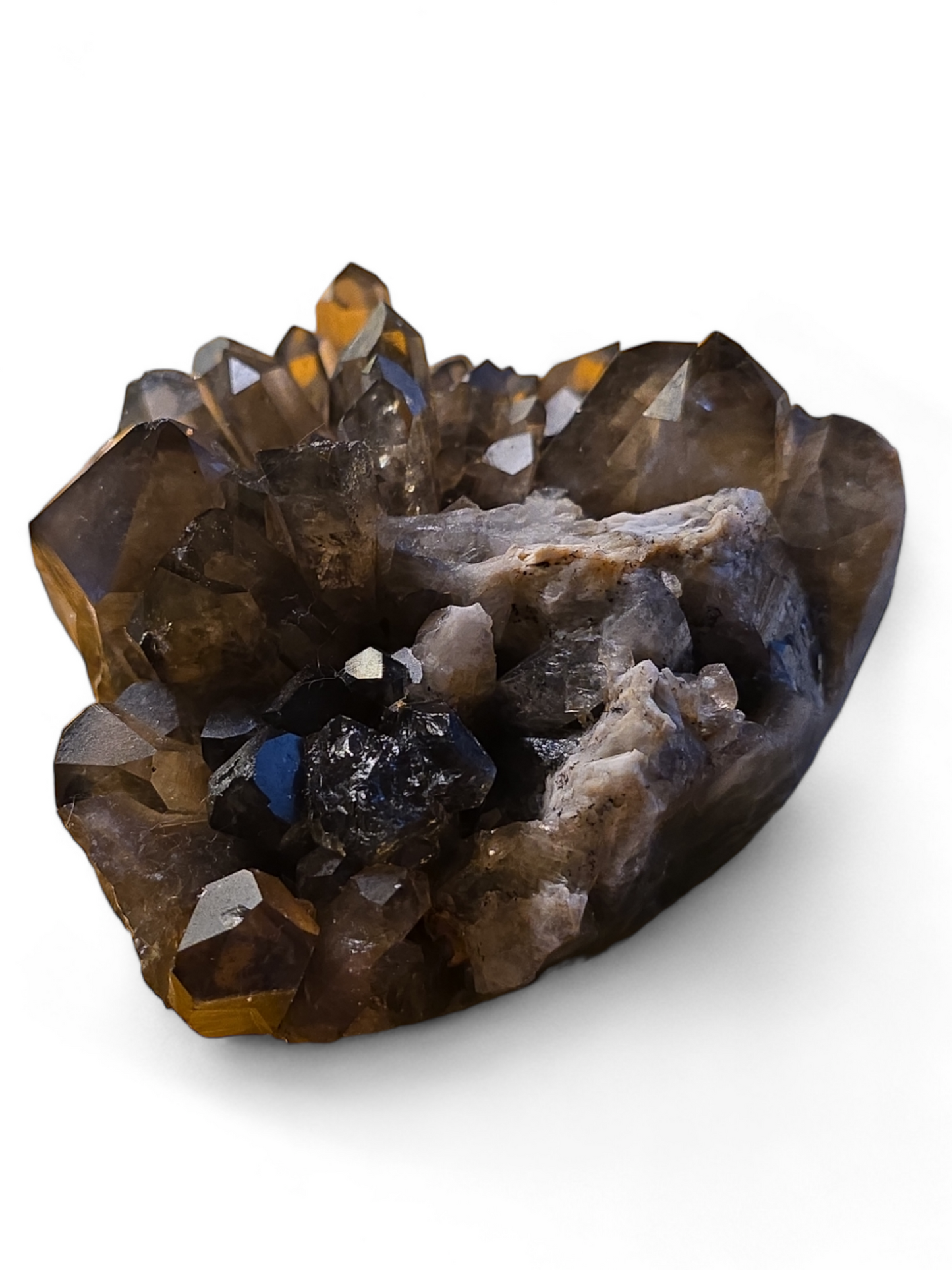 Smoky Quartz Cluster