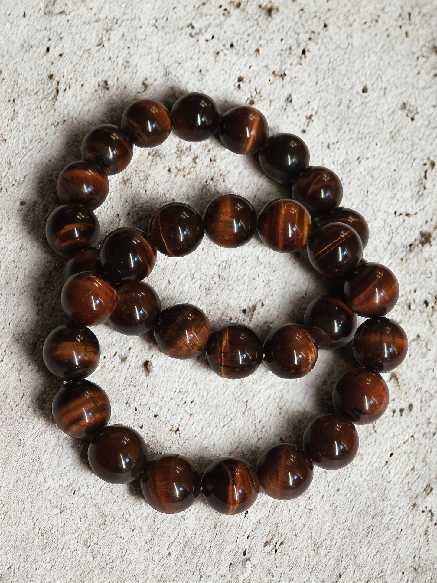 Premium Red Tiger's Eye Bracelet (12mm)