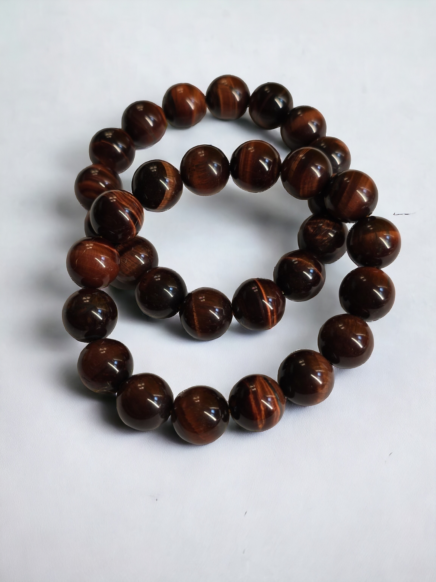 Premium Red Tiger's Eye Bracelet (12mm)