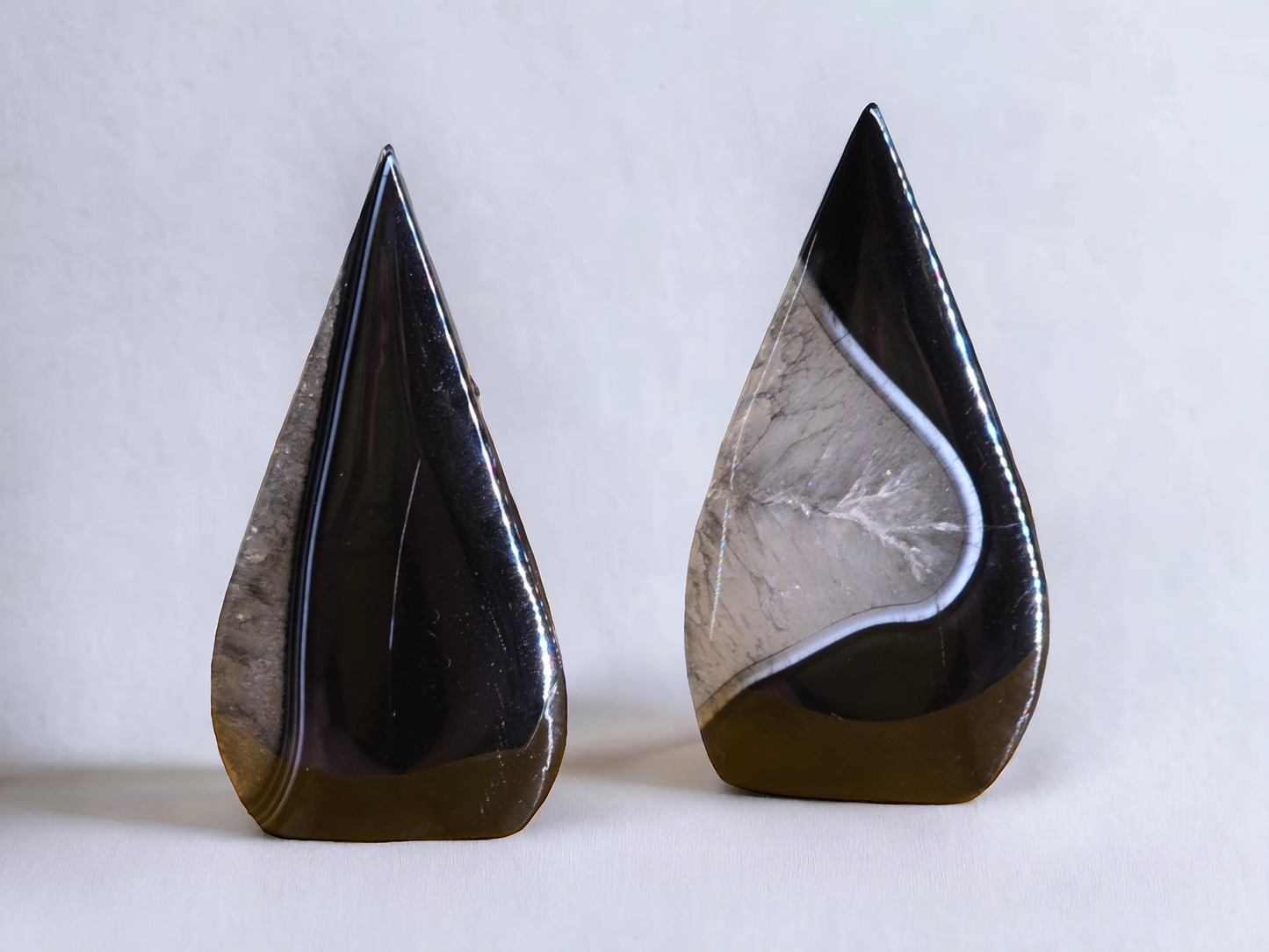 Black Agate Freeform