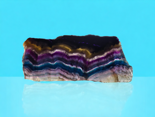 Rainbow Fluorite Slab