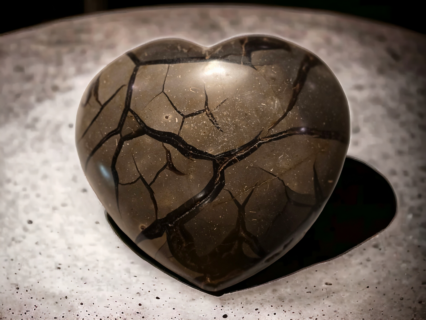 XL Septarian Heart